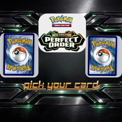 Pokémon Perfect Order - Pick Your Card! Trainer NM