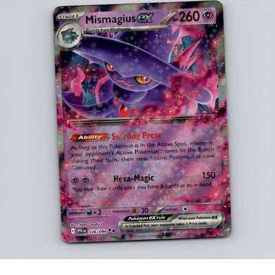Mismagius ex - 036/094 - PFL - Double Rare/ Holofoil - NM
