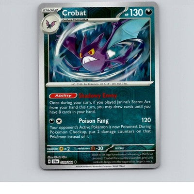 Crobat - 029/064 - SFA - Uncommon/ Reverse Holo - NM