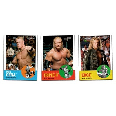 2006 Topps Heritage II WWE Magazine Promo Insert - You Pick Wrestling Card NM