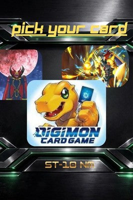 Digimon Parallel World Tactician ST-10 - Pick Your Card! Foil NM