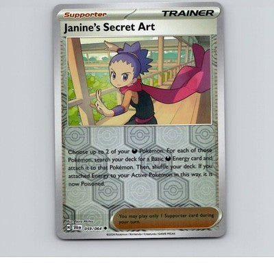 Janine's Secret Art - 059/064 - SFA - Uncommon/ Reverse Holo - NM