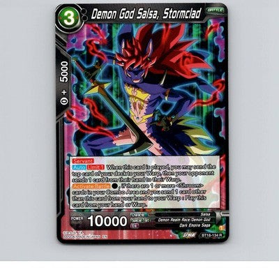 Demon God Salsa, Stormclad Foil Dawn of the Z-Legends BT18-134 NM