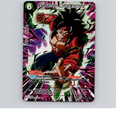 SS4 Bardock Combat Instincts SPR Vermilion Bloodline 2nd Edition BT11-131 NM