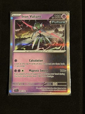 Pokémon TCG Iron Valiant 080/162 TEF  Holo Rare