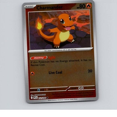 Charmander - 011/094 - PFL - Common/ Reverse Holo - NM