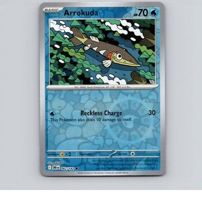 Arrokuda - 062/182 - DRI - Common/ Reverse Holo - NM