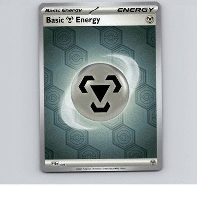 Basic Metal Energy (Reverse Holofoil) - 8 - SFA - Common/ Reverse Holo - NM