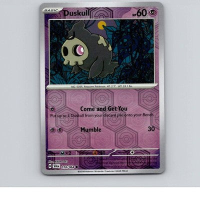 Duskull - 018/064 - SFA - Common/ Reverse Holo - NM