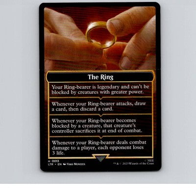 The Ring Helper Card - 13 - LTR - T/ Normal - NM