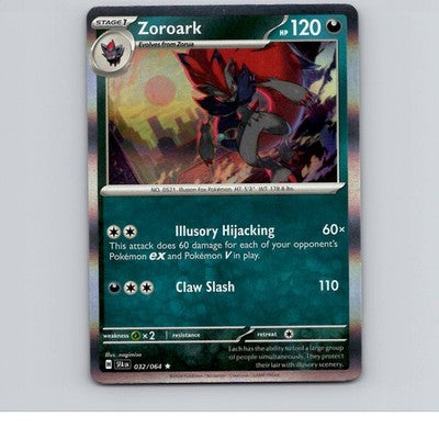Zoroark - 032/064 SFA Rare Holo Foil - NM