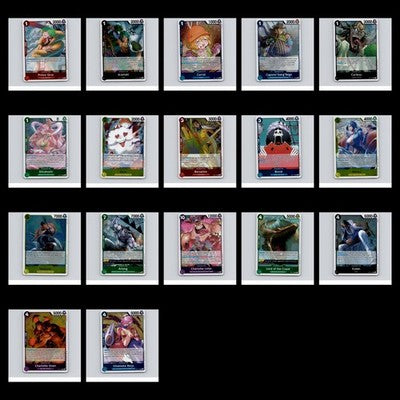One Piece Card Game 37 Card Lot - Fist Of Divine Speed- [OP-11] NM Foil