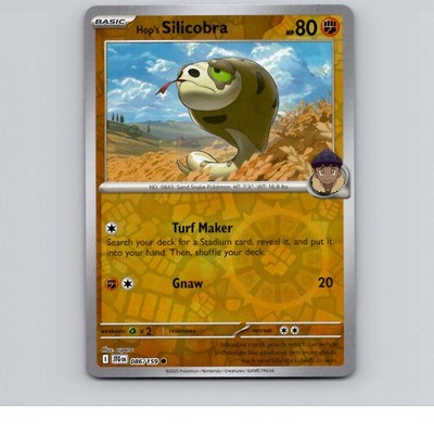 Hop's Silicobra Reverse Holofoil SV09: Journey Together 086/159 NM