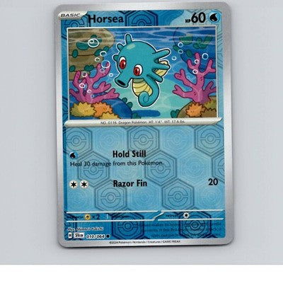 Horsea - 010/064 - SFA - Common/ Reverse Holo - NM