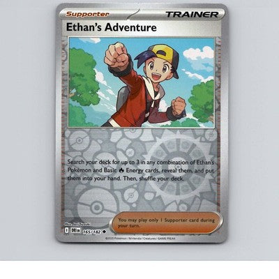 Ethan's Adventure - 165/182 - DRI - Uncommon/ Reverse Holo - NM