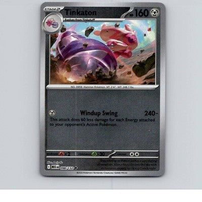 Tinkaton Reverse Holo ME01: Mega Evolution 098/132 NM