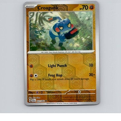 Croagunk - 023/064 - SFA - Common/ Reverse Holo - NM