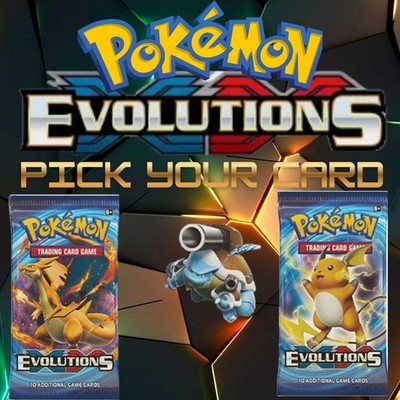 Pokemon XY Evolutions Pick Your Card 2016 Singles NM