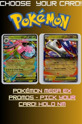 Pokémon Mega Evolution Promos - Pick Your Card! Holo Promo NM