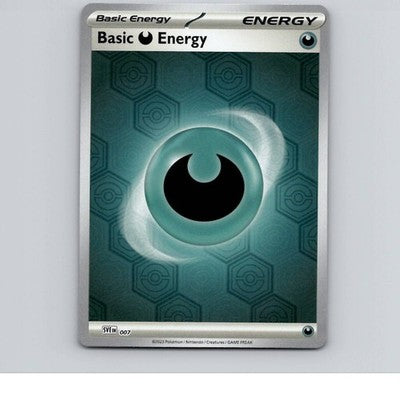 Basic Darkness Energy (Reverse Holofoil) - 7 - SFA - Common/ Reverse Holo - NM