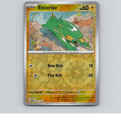 Electrike - 075/182 - DRI - Common/ Reverse Holo - NM