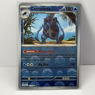 Carracosta - BLK SV: Black Bolt #023/086 Rare Reverse Holo NM