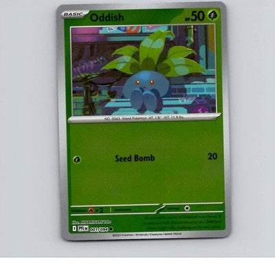 Oddish - 001/094 - PFL - Common/ Reverse Holofoil - NM