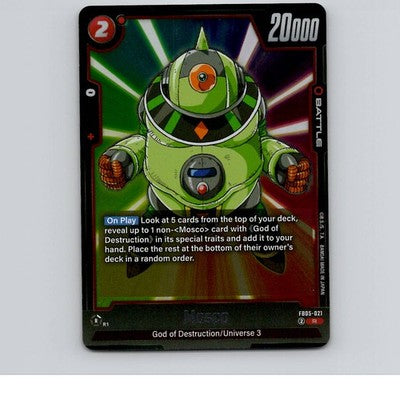 Mosco Holofoil New Adventure FB05-021 NM