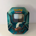 Pokémon Darkrai Window Tin - Empty Display Storage - Used